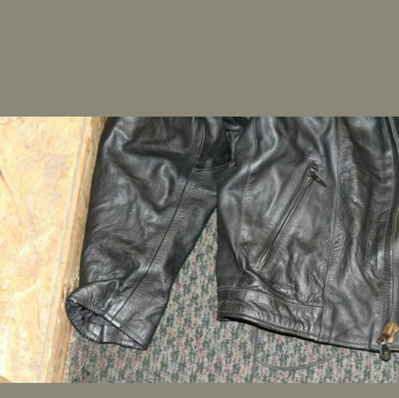 Men's Biker Leather jacket - Picture 5 of 8